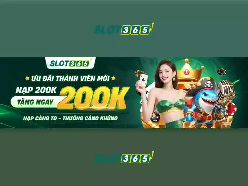 Slot365: Trải nghiệm slot đỉnh cao và cơ hội thắng lớn Giao diện nhà cái hoàn hảo