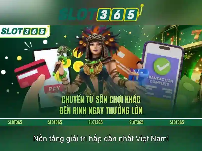 Slot365 - Trải nghiệm chơi slot trực tuyến đáng tin cậy và thú vị Giao diện nhà cái hoàn hảo
