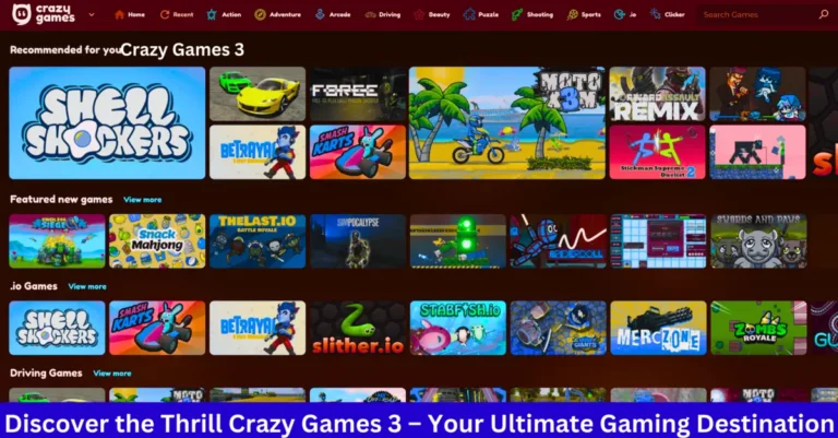 Discover the Thrill Crazy Games 3 – Your Ultimate Gaming Destination